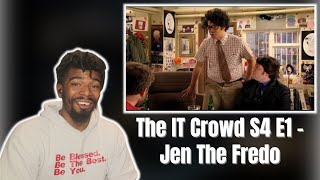 AMERICAN REACTS TO The IT Crowd S4 E1 - Jen The Fredo