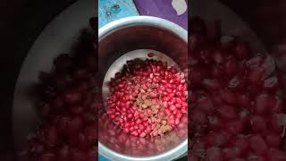 Spicy Pomegranate seeds Masala 😋#like #tending #fruitmasala #fruits #masala #spicypomegranate