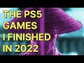 PlayStation 5 Games I Finished In 2022