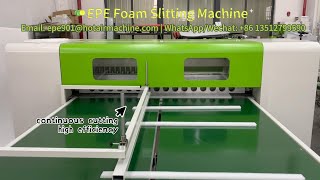 EPE Foam Sheet Cutting Machine | Horizontal & Vertical Precision Slitting for Packaging