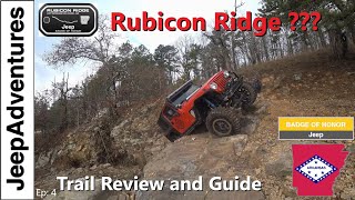 Rubicon Ridge A Jeep Badge Of Honor Trail - Guide 4k UHD