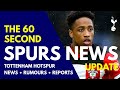 THE 60 SECOND SPURS NEWS UPDATE: Kyle Walker-Peters, Spence Loan, Lloris 