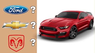 CAN YOU GUESS THE CAR BRAND BY CAR | CAR LOGO QUIZ  🚗​🚗