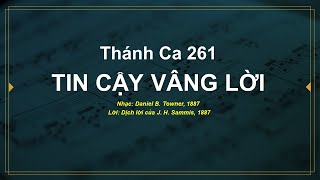 VOCAL - Tin Cậy Vâng Lời - Thánh Ca 261 - Karaoke Tin Lành