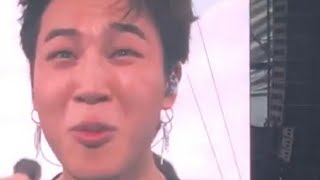 190707 - BTS IN OSAKA (JAPAN) DAY2  l  BTS JIMIN Face Funny lol  (So What)