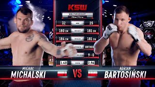 KSW Free Fight: Adrian Bartosinski vs Michal Michalski | KSW 67