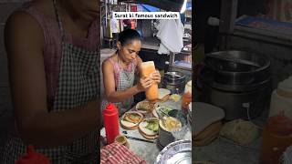 Surat ki famous sandwich #streetfood #sandwich #viralvideo #shorts