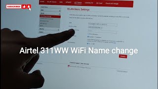 Airtel AMF 311WW WiFi Name change \u0026 password change | How to reset device | PART 1