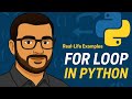 Master the Python for Loop 🔁 |Learn with Real Life Examples in Just 10 Minutes! #python #learnpython