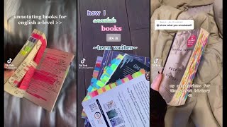 Annotating Books booktok compilation