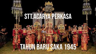 Lomba pawai ogoh-ogoh desa Penarungan 2023 - Stt Acarya Perkasa no urut 9