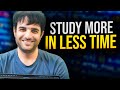 How to Study MORE in LESS Time (Evidence Based Techniques)