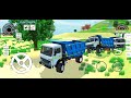 drive jcb and dumper truck in deep mud pulling out in game jcb truck dumper tractor gameviral