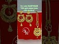 *24k gold plated chain with pendent* for order 8638743658 bristi collection s