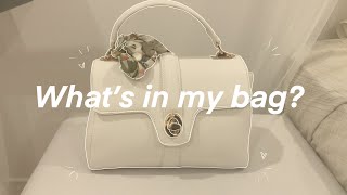 What’s in my my bag 🎀💐🌸/ daily essentials / aesthetic / Pinterest / GRWM / organizing / dream bag