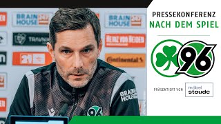 PK nach dem Spiel | Greuther Fürth - Hannover 96