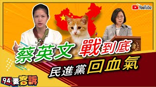 【94要客訴精華版】蔡英文帶頭最後一搏！年金.同婚.護主權！