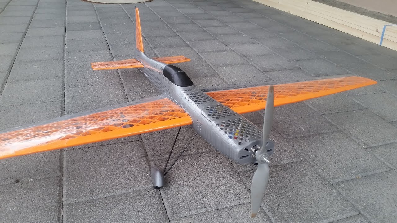 A 3D Printed RC Plane - Maiden Flight - YouTube