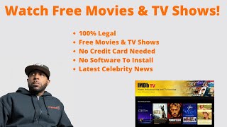 Best Websites For Watching Movies And TV Shows - IMDB TV 100% Free