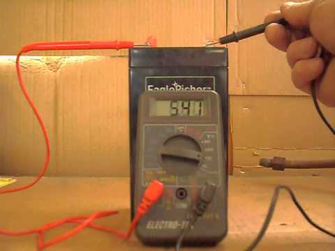 How do you know if you have a 6 volt battery?