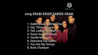 Khabi khusi khabi gham, Full song, lagu bollywood terbaik