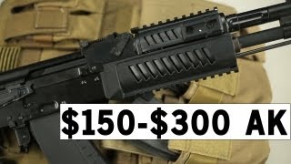 Airsoft GI - Budget AK $150-$300 - ECHO 1, G\u0026G, SRC, Combat Machine!