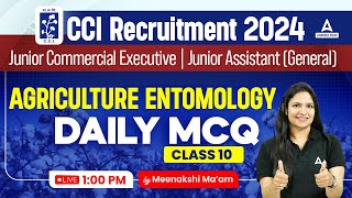 Agriculture Entomology #10 | Cotton Corporation of India Classes |CCI Classes By Meenakshi maam