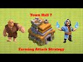 Clash Of Clans Town Hall 7 Best Farming Attack Strategy