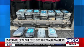 25 kilos of suspected cocaine washes up on Dauphin Island