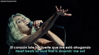 Miley Cyrus - River // Lyrics + Español // Backyard Sessions