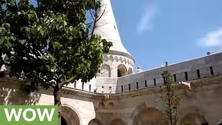 Fisherman's Bastion and Matthias Church in Budapest