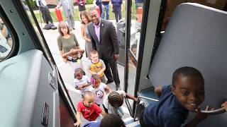 Executive Ball Joins Dedication of New Head Start Bus