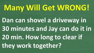 The Algebra Word Problem That Stumps Everyone – Can You Solve It?