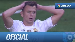 Debut de Cheryshev con el Real Madrid en la Liga BBVA 2015/2016