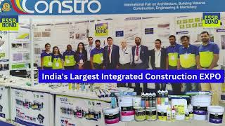 Invitation for CONSTRO 2023 from ESSRBOND at PIECC Moshi Pune.