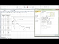 Excel Scatter Graph with Trendline Tutorial #1