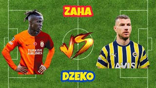 Zaha vs Dzeko | Kim Daha Bitirici ? #dzeko #zaha #fenerbahçetransfer #galatasaraytransfer