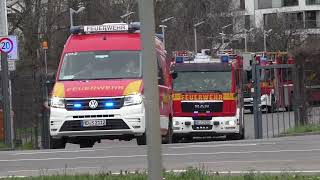 [Ausgelöste BMA] Einsatzfahrten von Feuerwehr , Rettungsdienst und Polizei in Heidelberg