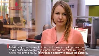 Czy można pobierać zasiłek transferowany z Hiszpanii i jednocześnie prowadzić firmę?