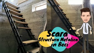 Constructie Scara pe Structura Metalica in Beci