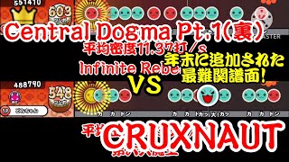 【密度比べ#267】ともに年末に追加された最難関クラスの譜面！Central Dogma Pt.1(裏)とCRUXNAUTの密度を比べてみた！