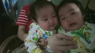 Funny Twin Baby Fighting Video - Fraternal Twin
