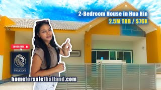 🏠 2-Bedroom House in Hua Hin – 2.5M THB / $76K