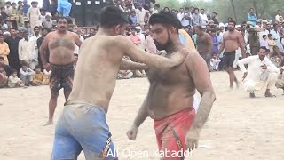 Kaboutra Baloch Vs Abbas Pathan Open Kabaddi Match 8-10-2023