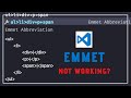 Emmet not working in visual studio code - VSCode Emmet Tabs not working