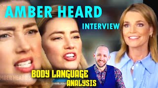 Amber Heard Lies About Lying in This Interview Body Language Analysis