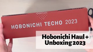 Hobonichi 2023 Haul and Unboxing