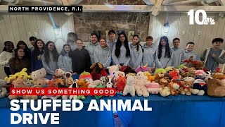 Students donate over 150 teddy bears to kids in tough situations