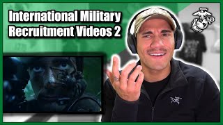 US Marine reacts to International Military Recruitment Ads #2