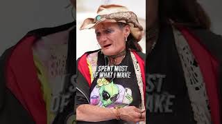54 Year Old Slab City Resident Spends All Her Money on Kid Rock